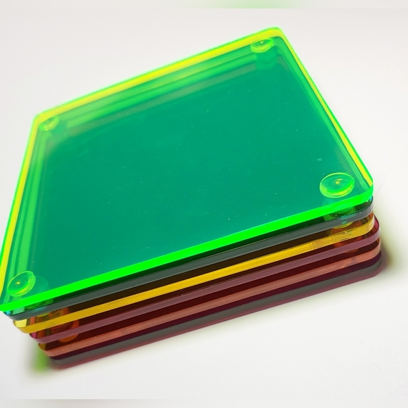 18 RAINBOW ๐ Coasters - Three Sets Of 6 - Picture 5 of 14